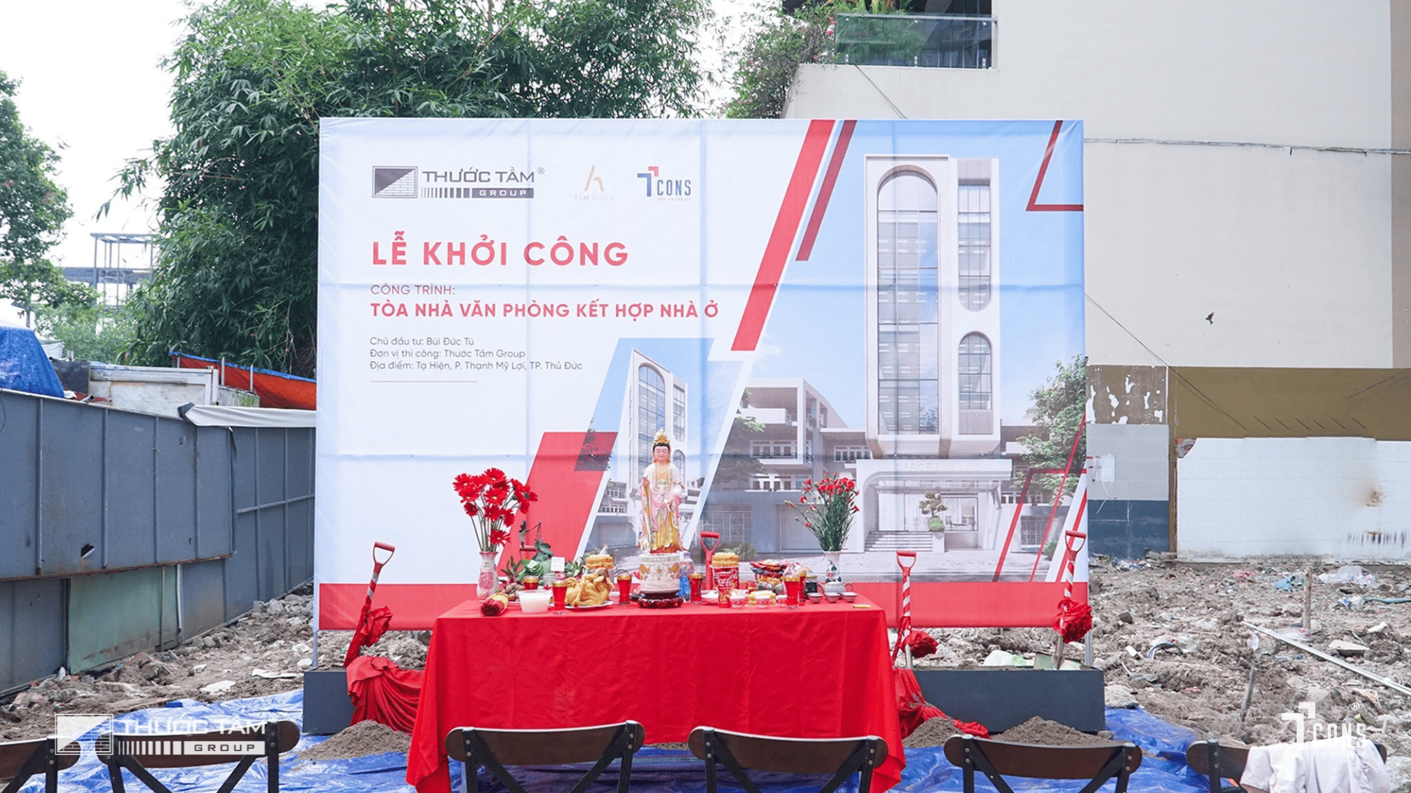 Khởi công dự án Tòa Nhà Văn Phòng kết hợp Nhà Ở – TP. Thủ Đức