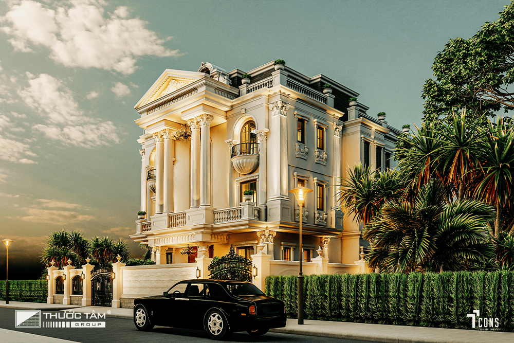 Sen Villa - Biệt thự mang phong cách Tân Cổ Điển.