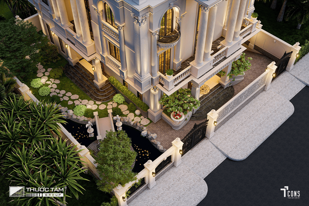 Các tầng chức năng đầy đủ tiện nghi.