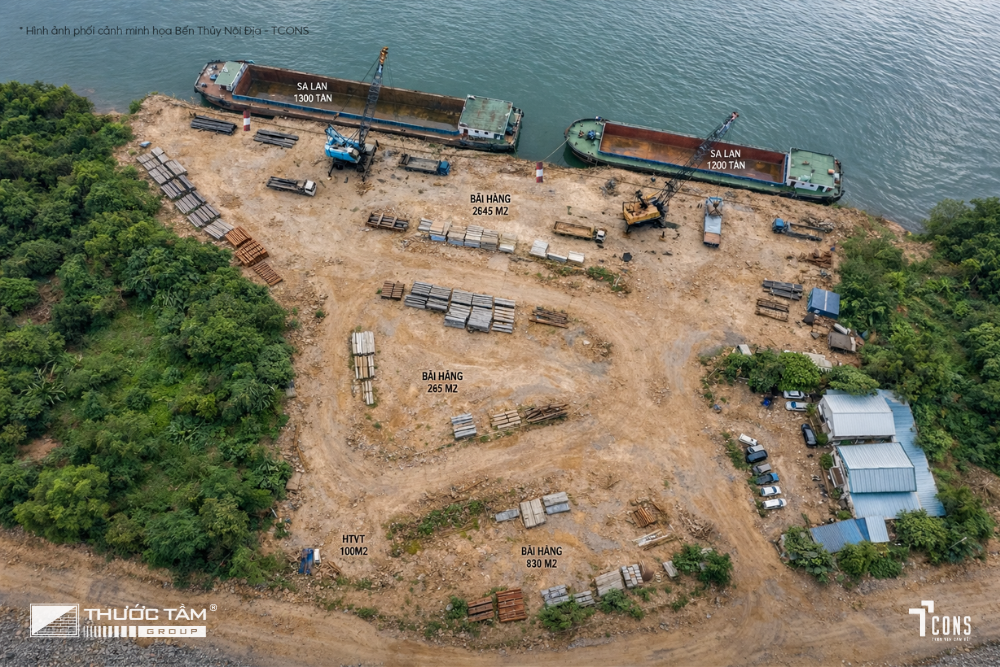 Quy mô và phân khu Bến Thủy Nội Địa - TCONS.